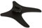 Photecs® Blitz-Standfuß Pro-X V1, Blitzständer Blitzfuß Tischsockel Blitz-Tischstativ (Metall, schwarz eloxiert) (Pro-X)