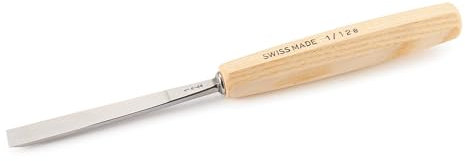 pfeil Swiss Made 12 mm #1 Sweep gerader Meißel – einzelne Schrägung