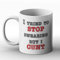 BWW Print - I Tried to Stop Swearing But I C@NT! Funny - Gift Mug, Ceramic, 11fl.oz.