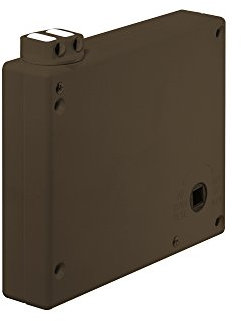 jarolift Mini Enrollador a Manivela de Cintas de Persianas Enrollables, Giratorio, con Ayuda de Entrada, Marrón, Sin Cinta (203540)