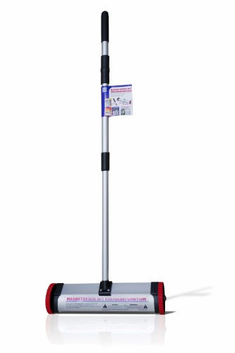 Viwanda Magnetbesen mit ergonomischem Aluminium - Teleskopstiel und Freigabefunktion, 385mm