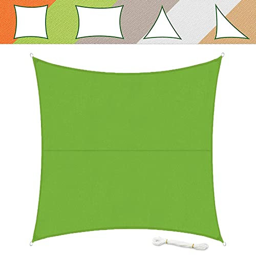 Casa pura® toldo impermeable impregnada | cuadrado, 3 x 3 m, protección UV, muchos colores