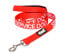 SERVICE DOG Red 120cm 180cm Padded Dog Lead PREVENTS Accidents By Warning Others of Your Dog in Advance (120cm)
