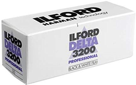 Ilford 1 3200 Delta film 120 exposures