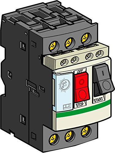 Schneider GV2ME08AE11TQ Motorleistungsschalter GV2-Me, 2, 5-4A, 3 3D, Therm./Magnet. Auslöseeinheit