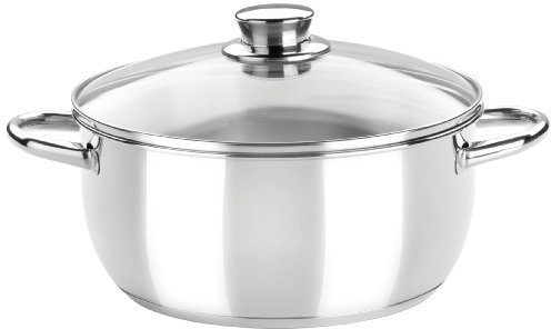 Monix Braisogona_M451120 Optima - Cacerola Optima 20 cm con tapa de cristal