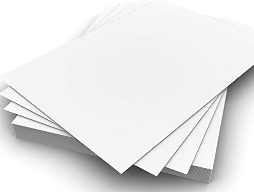 200 Sheets A4 130 GSM Laser/Digital Gloss Printer Paper - Print Your Own Flyers 2 Sided Printer Paper, for Printers Using Dry Toner