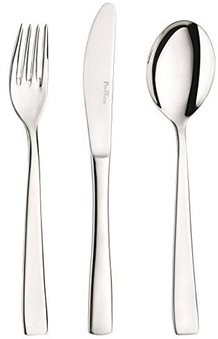 PINTINOX 12 Pezzi Cucchiaino bibita posata in Acciaio Inox 18/10 - Spessore mm 2,5 Made in Italy Modello Gamma