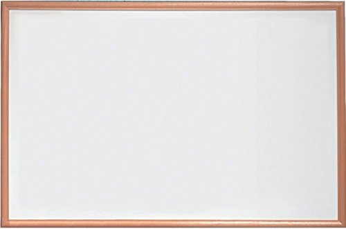Nobo Basic Weißwandtafel aus Melamin (Kieferrahmen, mittel, 900 x 600mm)