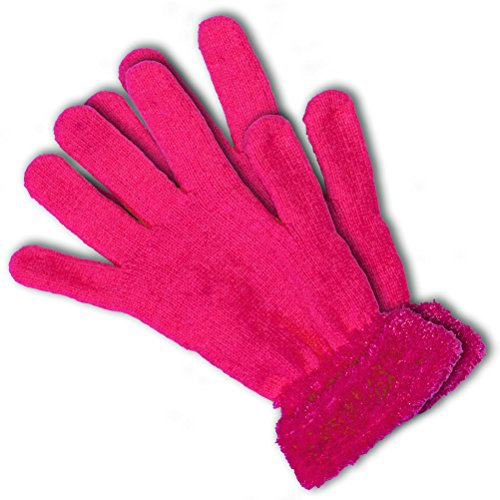 Handschuhe neon pink Neonparty Neon Nights Holi 80er 90er