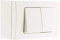 Zenitech - Interrupteur Double Va & Vient 10A Saillie Borne Auto - Puissance Max 2300W Sous 230V - Installation Facile, Compatible Moulures Standards - Blanc