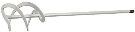 kwb Mörsermischer Ø 90mm x 400 mm, Metall, universell, weiß, Ø 8 mm Sechskant-Schaft