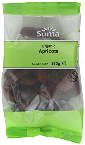 Suma Organic Apricots 250 g (Pack of 6)