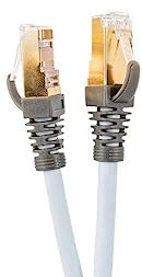 Supra Cables CAT 8 + Patch Ice Blue 1 m