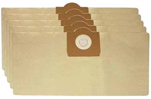 SPARES2GO Dust Bags for B&Q Performance Power PP20 20L Wet & Dry Vacuum Cleaner (Pack of 5)