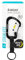 Nite Ize SlideLock Keyring, Gr. 3, schwarz Schlüsselring, 3