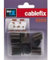 CableFix Inofix Anschlüsse, 2202 Kanäle, braun, 3221-4-