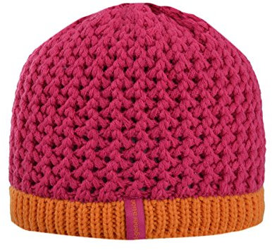 d-generation Damen Topfmütze Strick Strickmütze, Rosa (Beetroot Purple 2420), Small (Herstellergröße: 51)