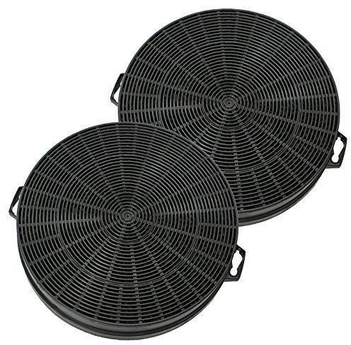 SPARES2GO Carbon Charcoal Filter for Bosch Cooker Hoods/Kitchen Vents (Pack of 2)