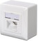 DIGITUS Anschlussdose Cat-5e - 2 Port RJ45 - Aufputz Netzwerk-Dose - Zuführung Horizontal - Designfähig - Reinweiß