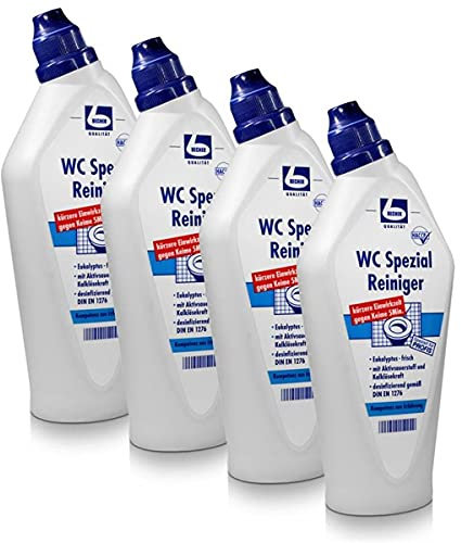4x Dr. Becher WC Spezial Reiniger 750 ml