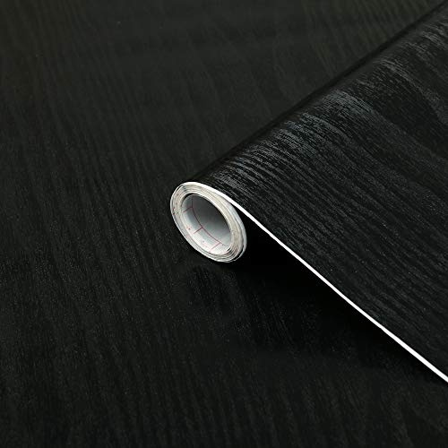 d-c-fix Möbel-Klebefolie Blackwood 90 cm x 15 m Holzoptik Folie | abwaschbare und selbstklebende Deko-Folie für Küche, Schrank, Tisch & Fensterbank - modern & nachhaltig