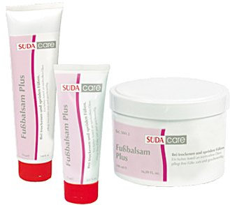 Südacare, Fußbalsam Plus, Süda Fußcreme für trockene Füße, 75 ml