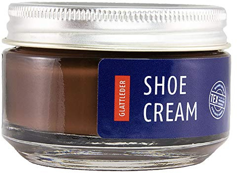 Shoeboy's Shoe Cream - pflegende Schuhcreme für im Tiegel hochwertige Glattleder, hasel, 1er Pack (1 x 50 ml)