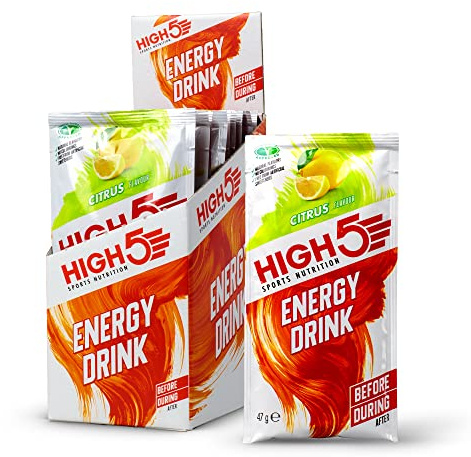 High5 Energy Source Citrus (12 x 47g Sachet), 1er Pack (1 x 564 g)