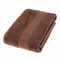 Homescapes Flauschiges Premium Frottee Badetuch ca. 100 x 150 cm aus 100% Reiner Baumwolle, Schokobraun