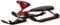 STIGA Schlitten Snowracer Rennrodel Ultimate Pro Lenkschlitten Schwarz/Rot, 120 x 50 x 29 cm