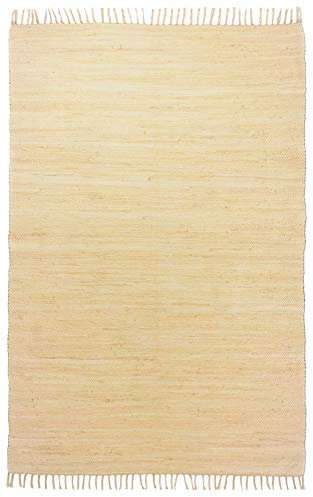 Theko Happy Cotton Teppich 100% Baumwolle 100_Natural Rechteckig 120x180 cm