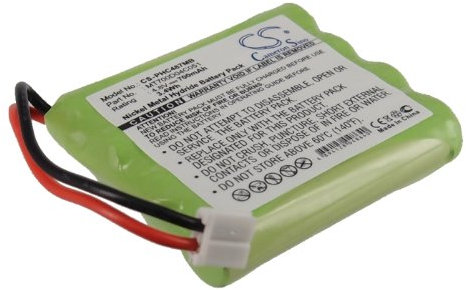 Batterie Kompatibel mit Philips SBC-EB4870 A1706 NI-MH 4.8V 700mAh - MT700D04C051