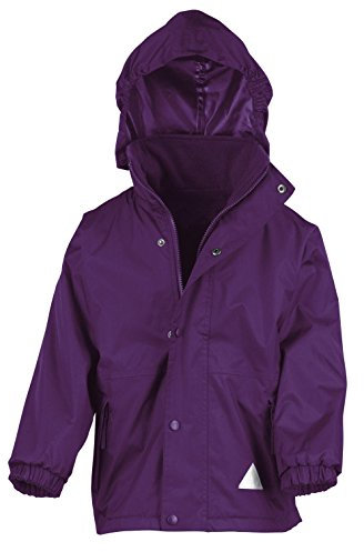 Result R160J Reversible Stormdri 4000 Fleece Jacket - Purple, 2X-Large/Size 13/14