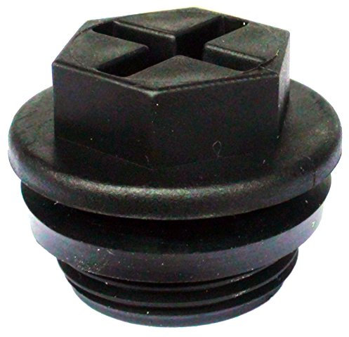 Belli 0162 2 Bouchon de Vidange 20/27 Noir