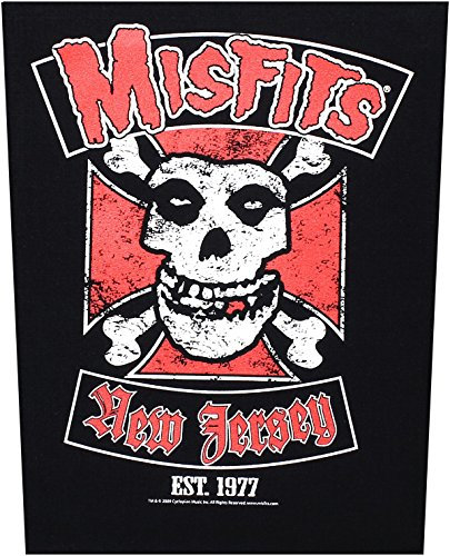 MISFITS Rückenaufnäher BIKER Backpatch Aufnäher