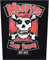 MISFITS Rückenaufnäher BIKER Backpatch Aufnäher
