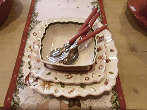 Villeroy & Boch Tellerset 18-teilig Toy's Delight quadratisch