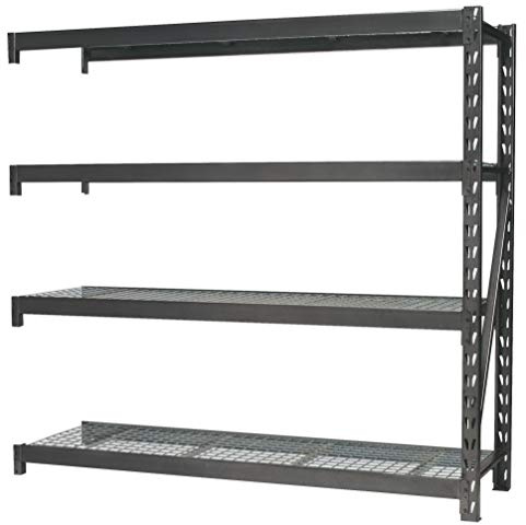 Sealey Ap6572E Heavy-Duty Racking Extension Pack 4 Mesh Shelves 800Kg Per Level