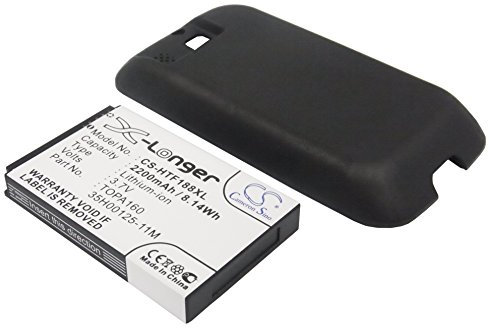 Akku für HTC Topaz 100, 3.7V, 2200mAh, Li-ion
