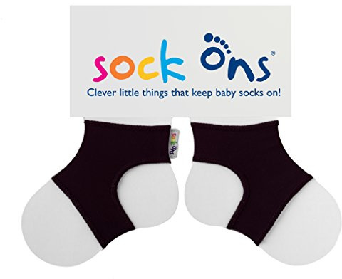 Sock-Ons XXS-0508 Sockenhalter 0-6 M, schwarz