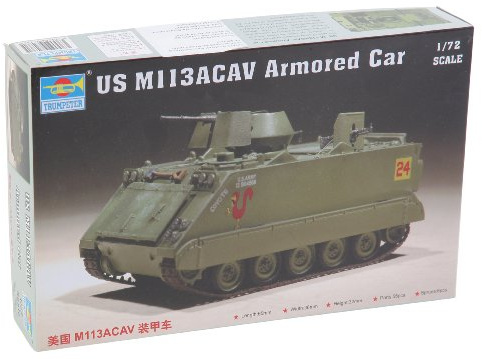 Trumpeter 1:72 - M113ACAV US Army Armoured Car