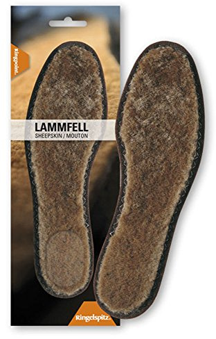 Ringelspitz Ringpoint Lammfell Sohle/Gr. 43 / wärmend/weich/Made In Germany