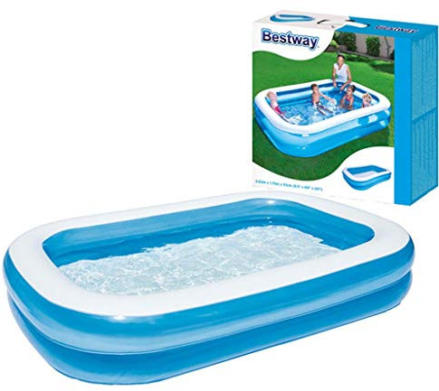Family Pool 2 Ringe 262 x 175 x 51 cm