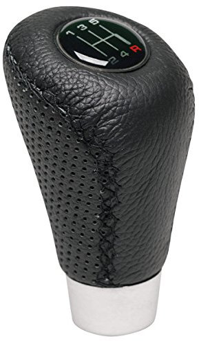 Pomo Cambio de Marchas Costura Negra sin Gatillo Forma Ergonómica Incluye Diferentes Esquemas de Velocidades para Personalizar