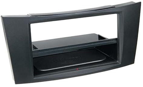 1-DIN Radioblende mit Inbay® Ablagefach Mercedes E-Klasse, schwarz