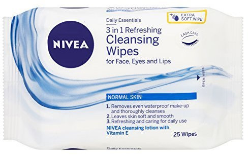 NIVEA Visage Refreshing Facial Cleansing Wipes - 25 pcs