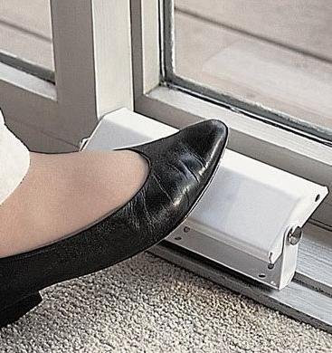 New Patio Bottom Door Lock Release. Steel Heavy Duty. Sliding Doors.