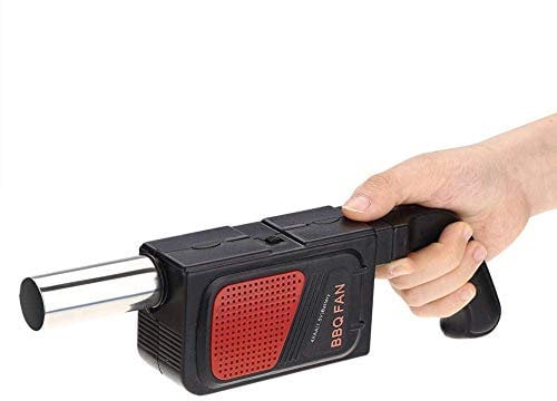 Samfox Barbecue Blower Barbecue Fan - Barbecue Ventilatore Portatile Ventilatore di Aria per Camping Barbecue Cooking Blower