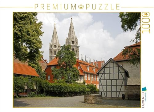 CALVENDO Puzzle Altstadt-Winkel in Mühlhausen (Thüringen) | 1000 Teile Lege-Größe 64 x 48 cm Foto-Puzzle für glückliche Stunden